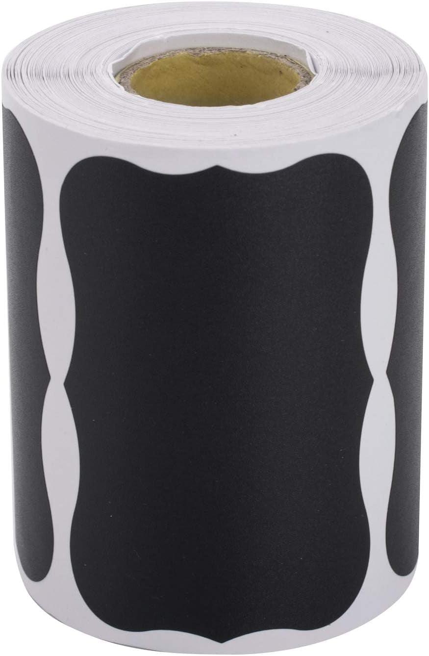 180-Piece Waterproof Reusable Chalkboard Labels Set with Liquid Chalk Marker - District Goods