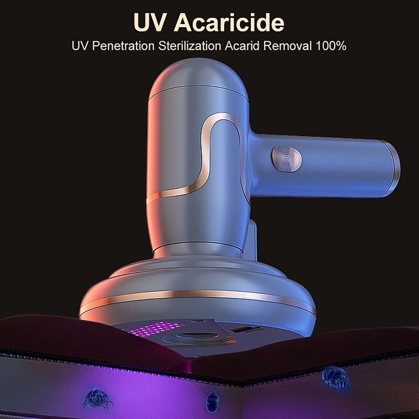 Handheld Cordless UV Mattress Vacuum Cleaner f - District Goods