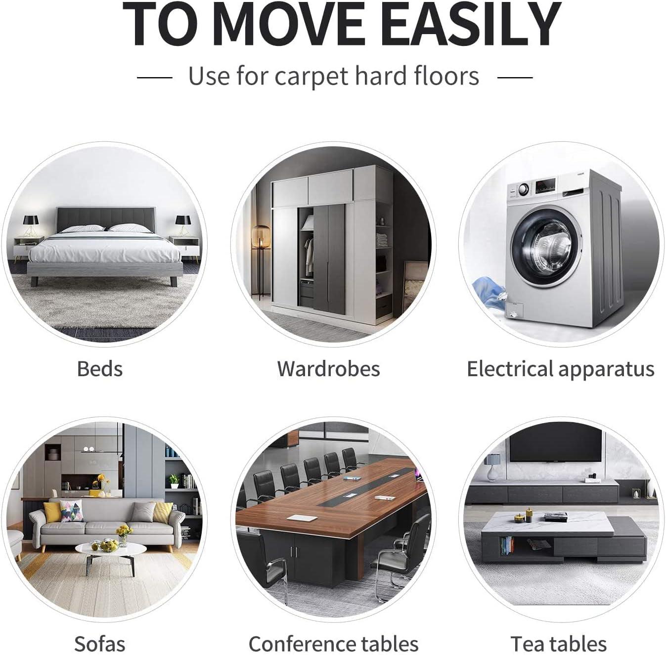 Large Furniture Sliders for Carpet - District Goods