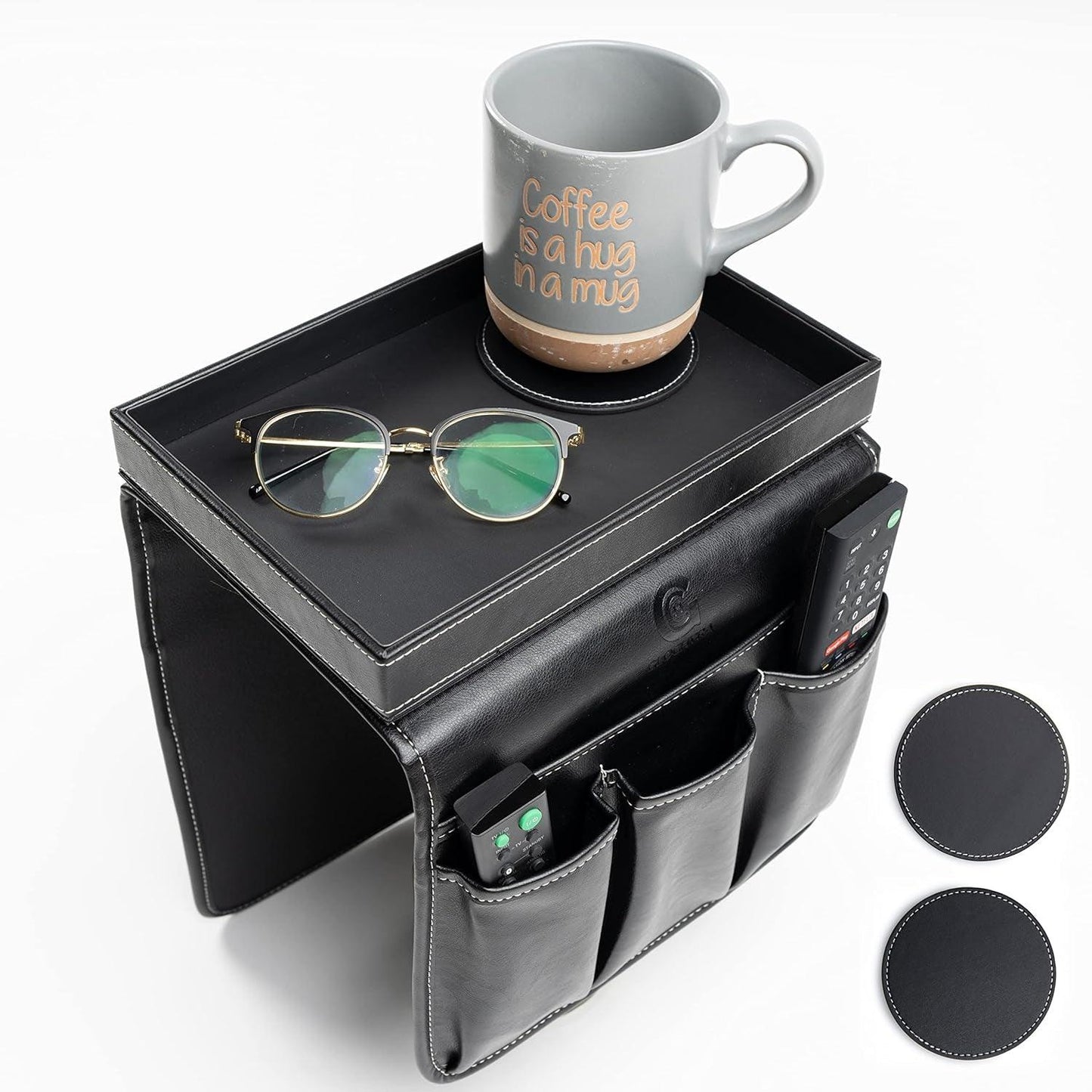 Armchair Remote Holder and Armrest Organizer - District Goods