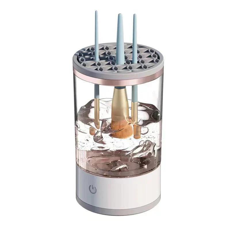 Electric Makeup Brush Cleaner with Automatic Cleaning and Fast Drying Function - District Goods