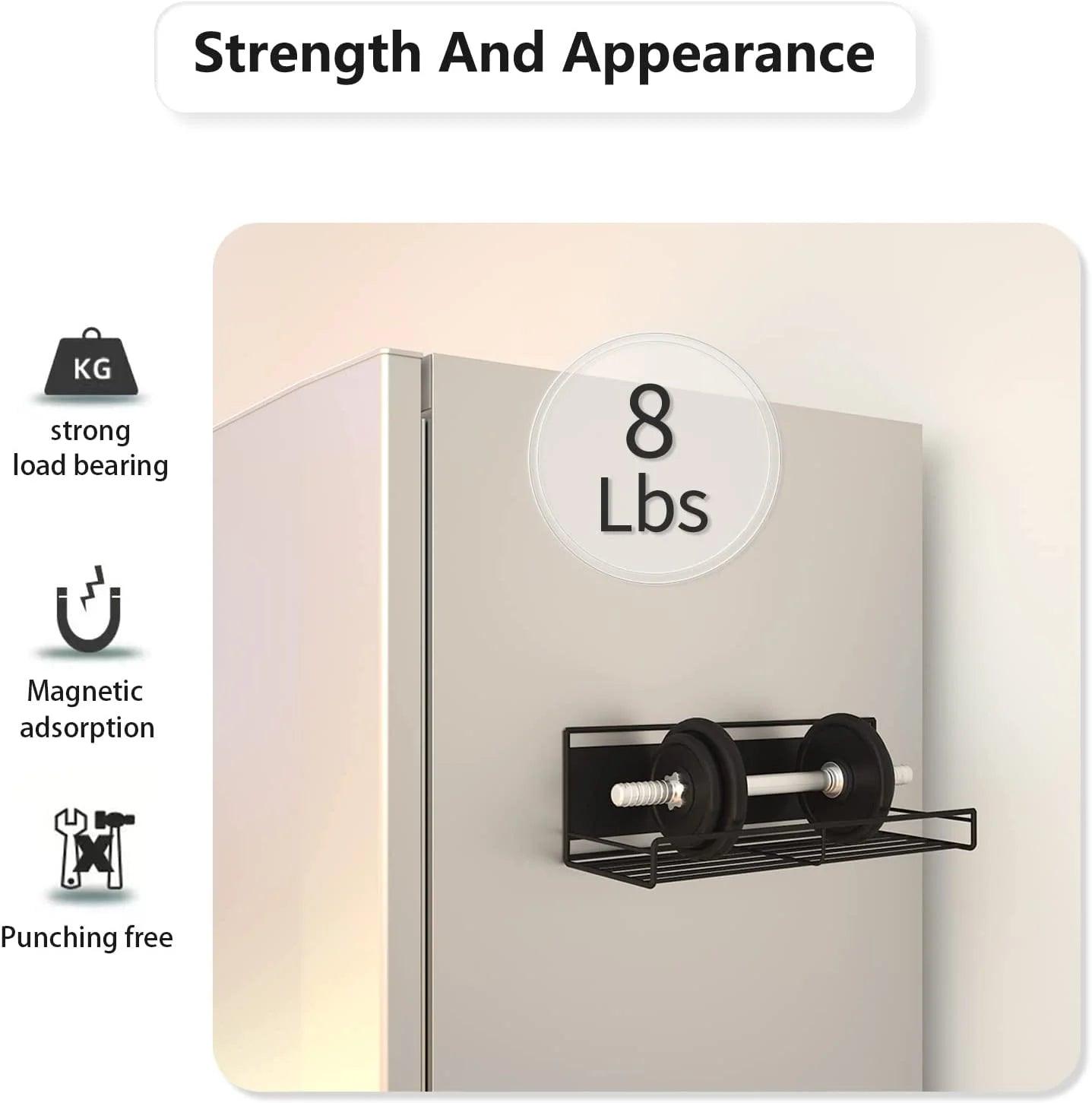 Magnetic Spice Rack for Refrigerator - Set of 4 - District Goods