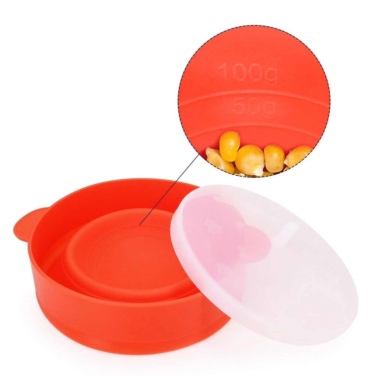 Silicone Microwave Popcorn Popper - District Goods