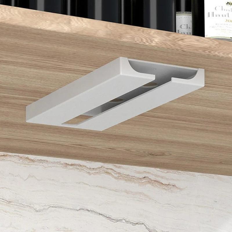 Under Cabinet Wine Glass Rack - District Goods