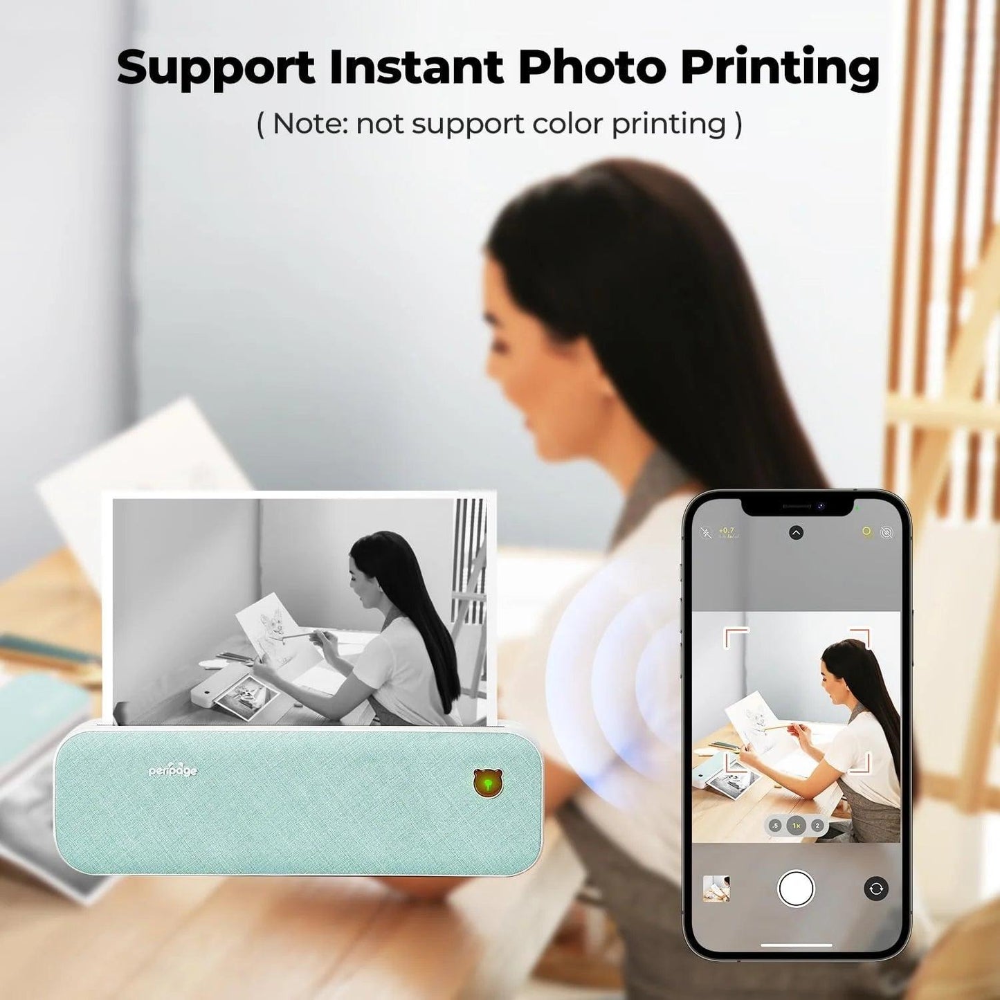 Portable Wireless Thermal Inkless Printer - District Goods
