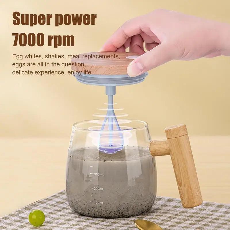 Electric Self Stirring Coffee Mug with Handle - District Goods