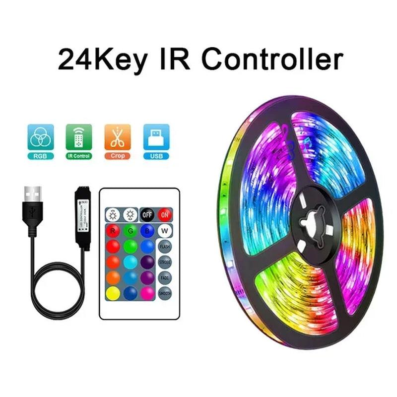 5050 RGB LED Strip Lights with APP Control - District Goods