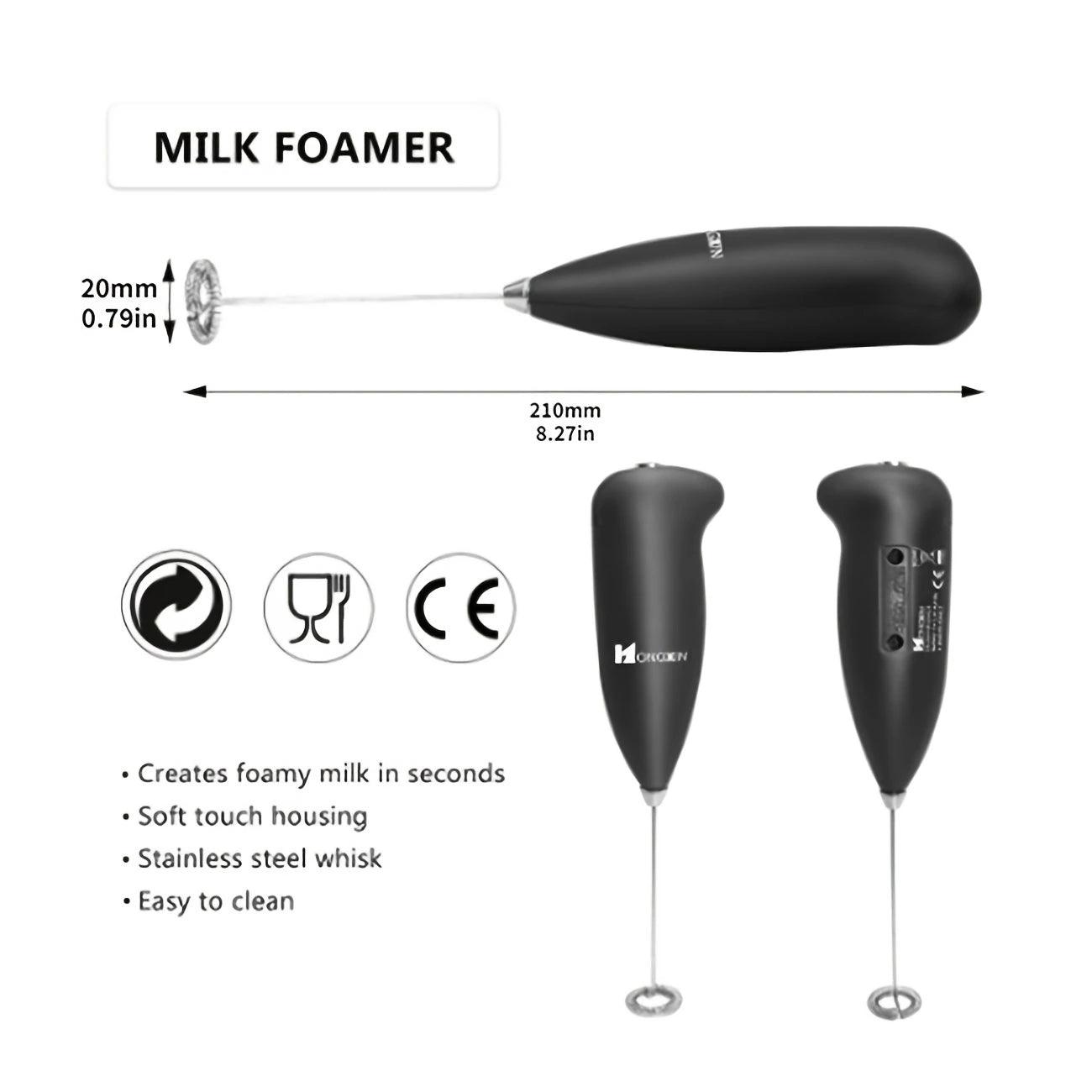 Portable Handheld Milk Frother and Coffee Blender - District Goods