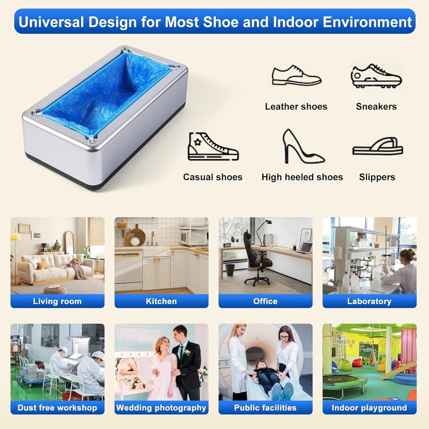 Automatic Shoe Covers Dispenser - District Goods