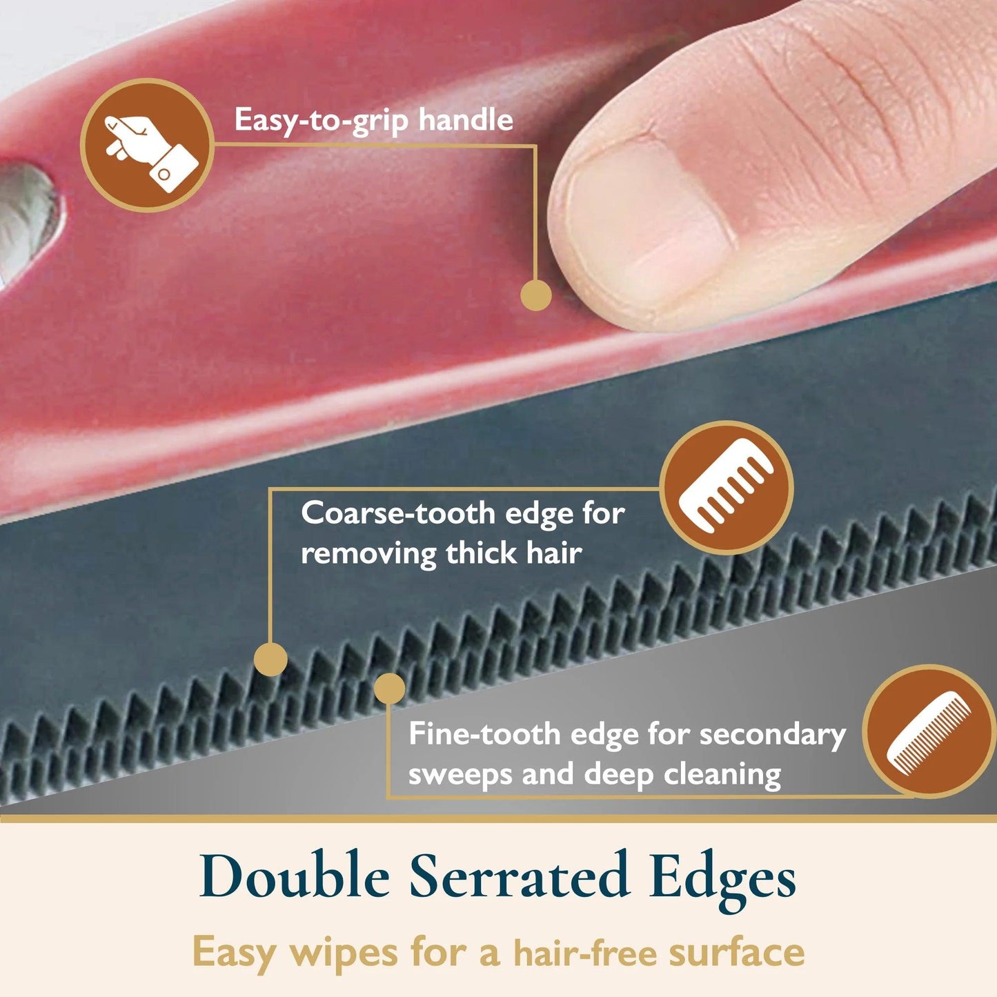 Reusable Pet Hair Roller and Detailer Set - District Goods