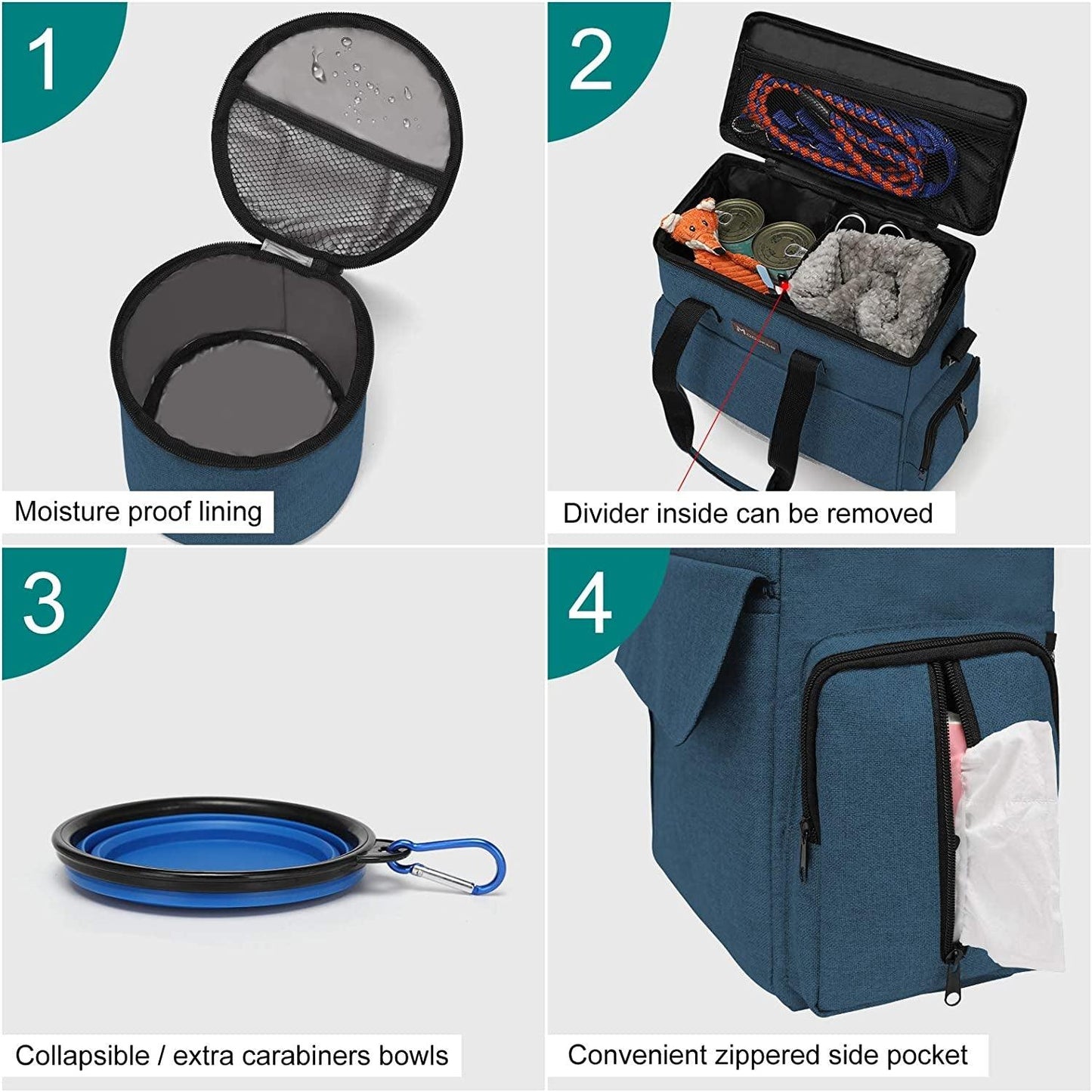 Pet Travel Bag Set - District Goods