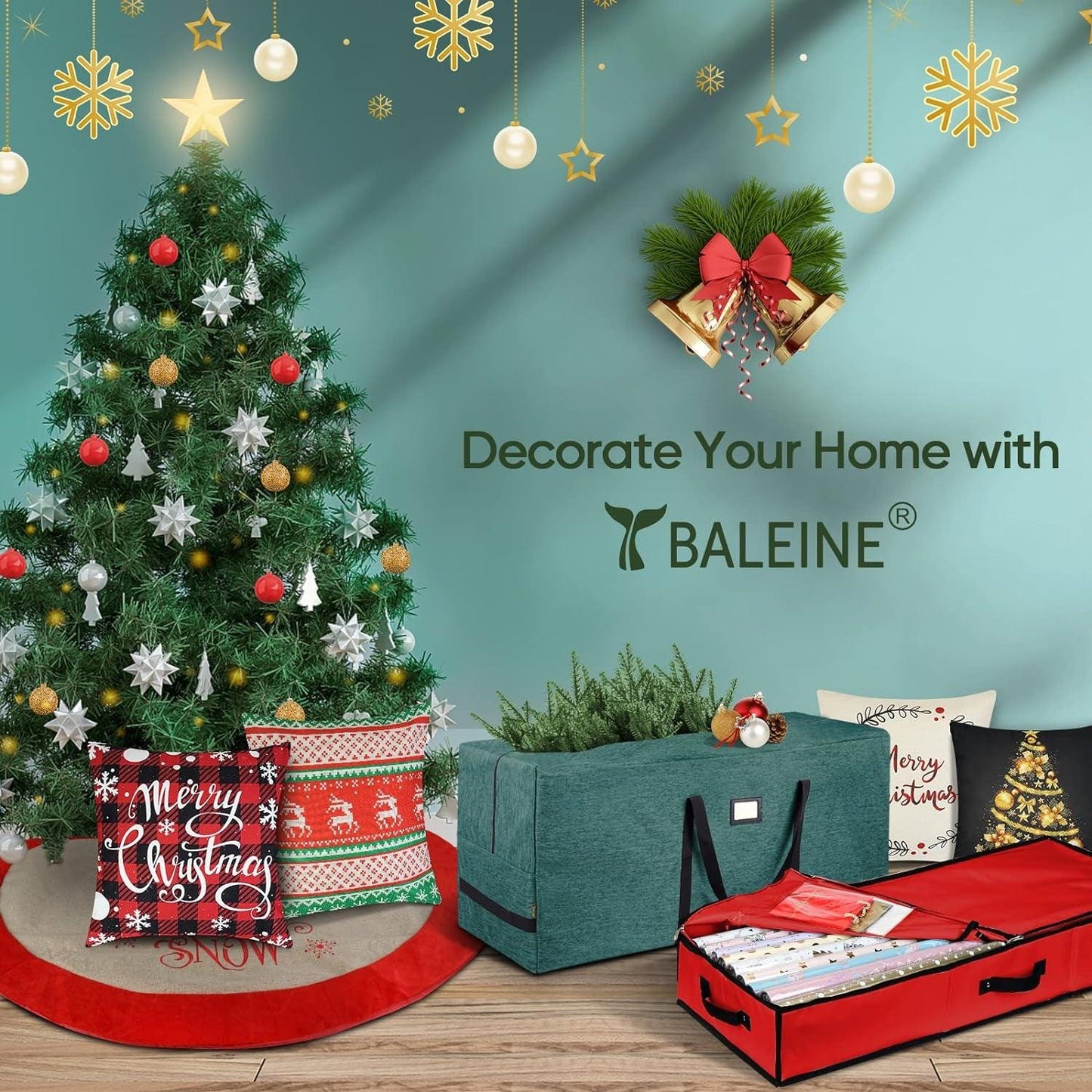 Holiday Gift Wrap Storage Organizer - District Goods