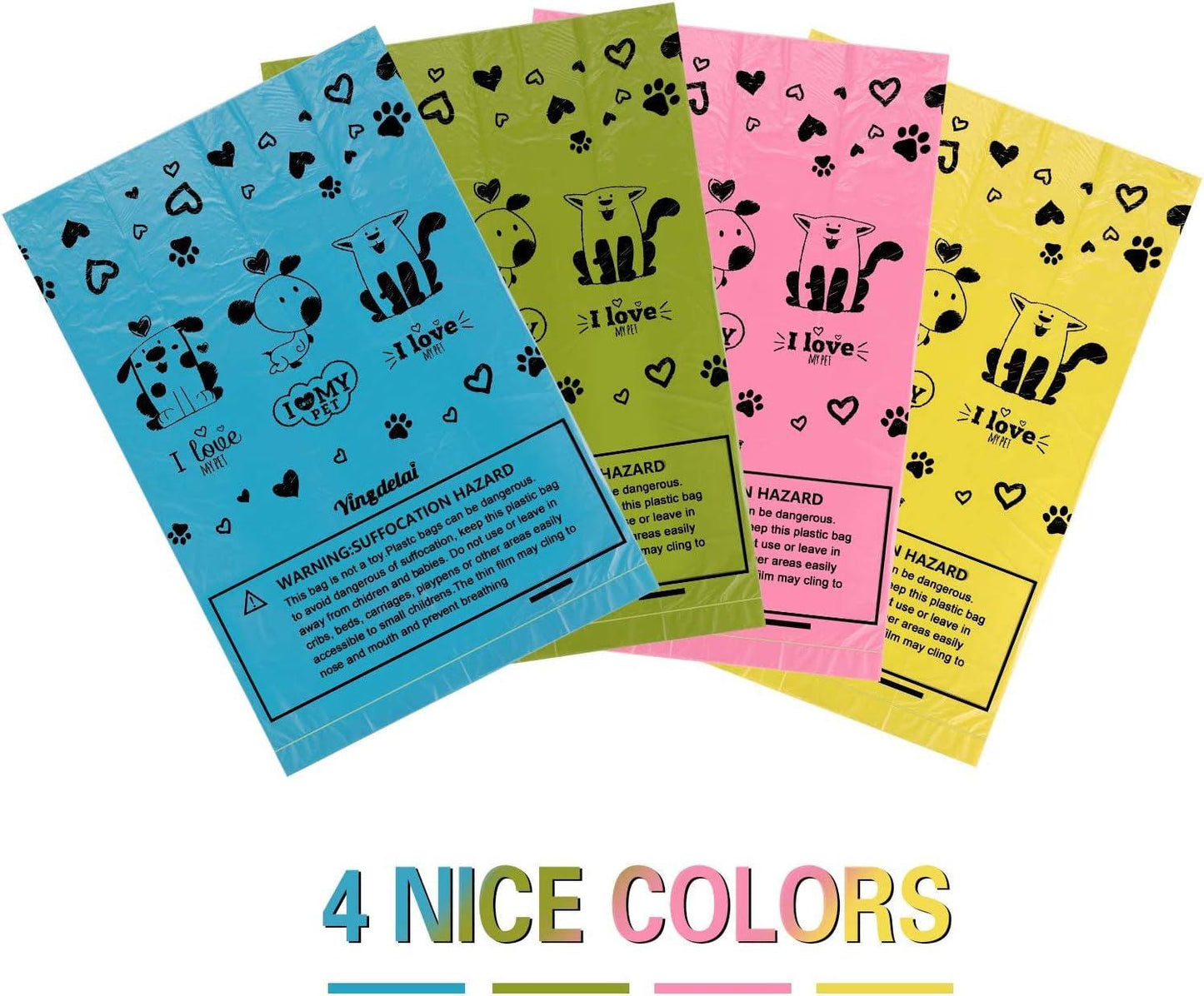 Biodegradable Dog Poop Bags with Dispenser - District Goods