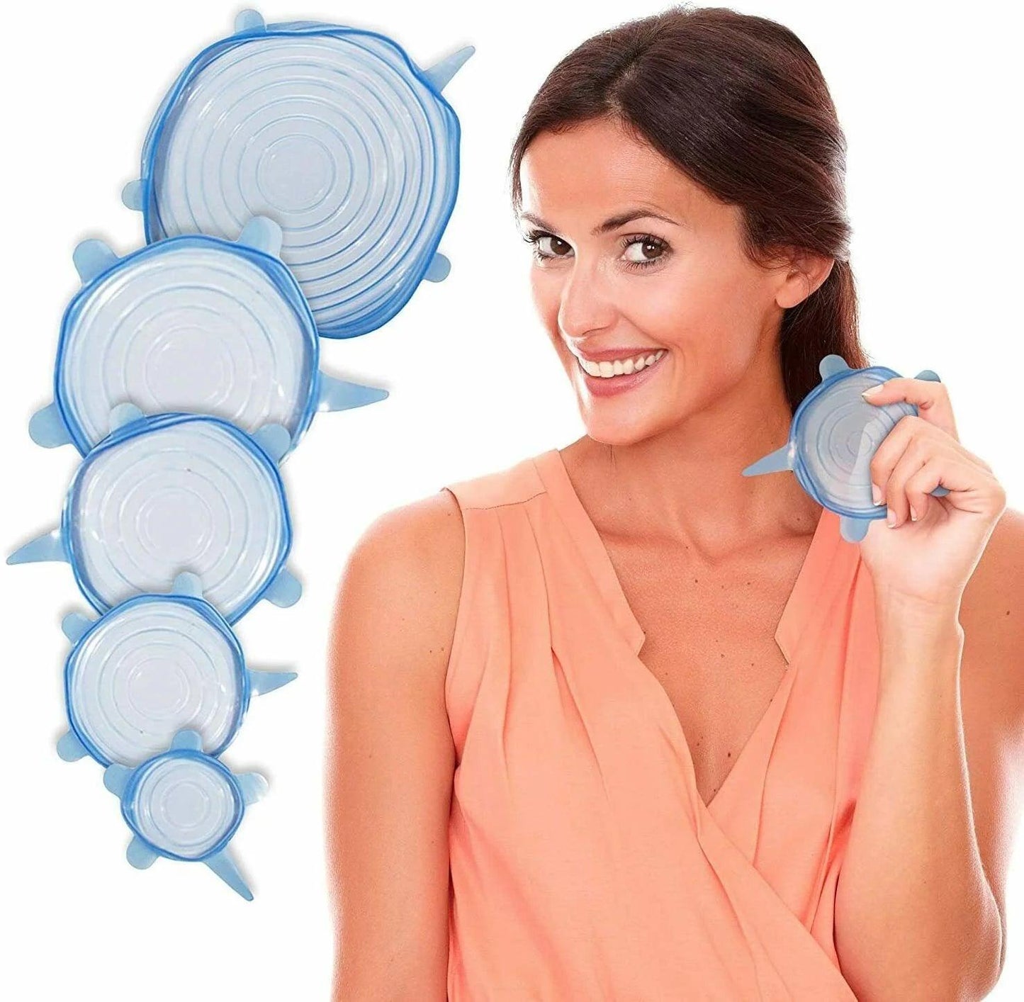 Silicone Stretch Lids Set - 6 Pack - District Goods