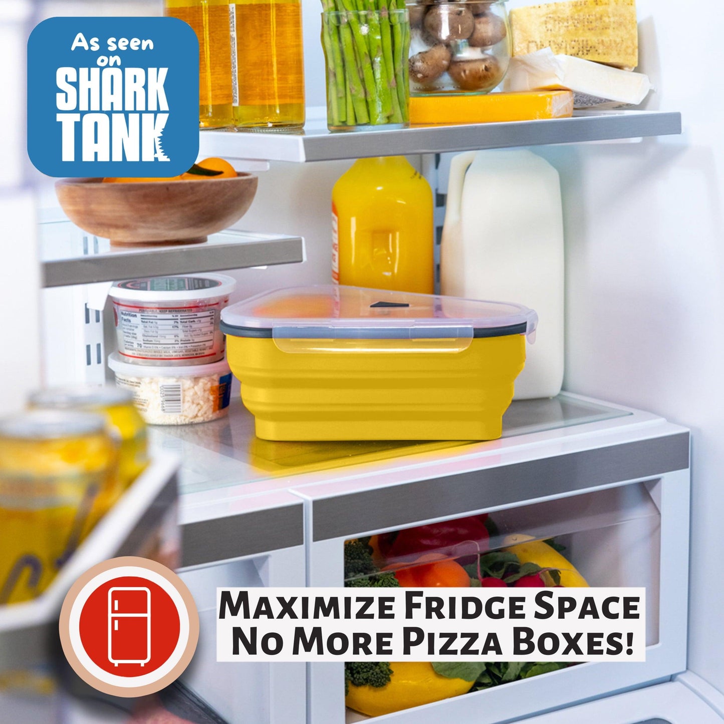 The Pizza Pack silicon storage container - District Goods