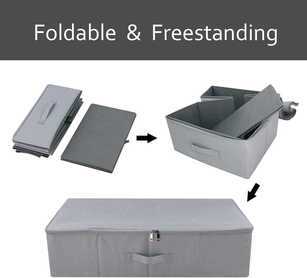 Under Bed Storage Bins with Lids - District Goods