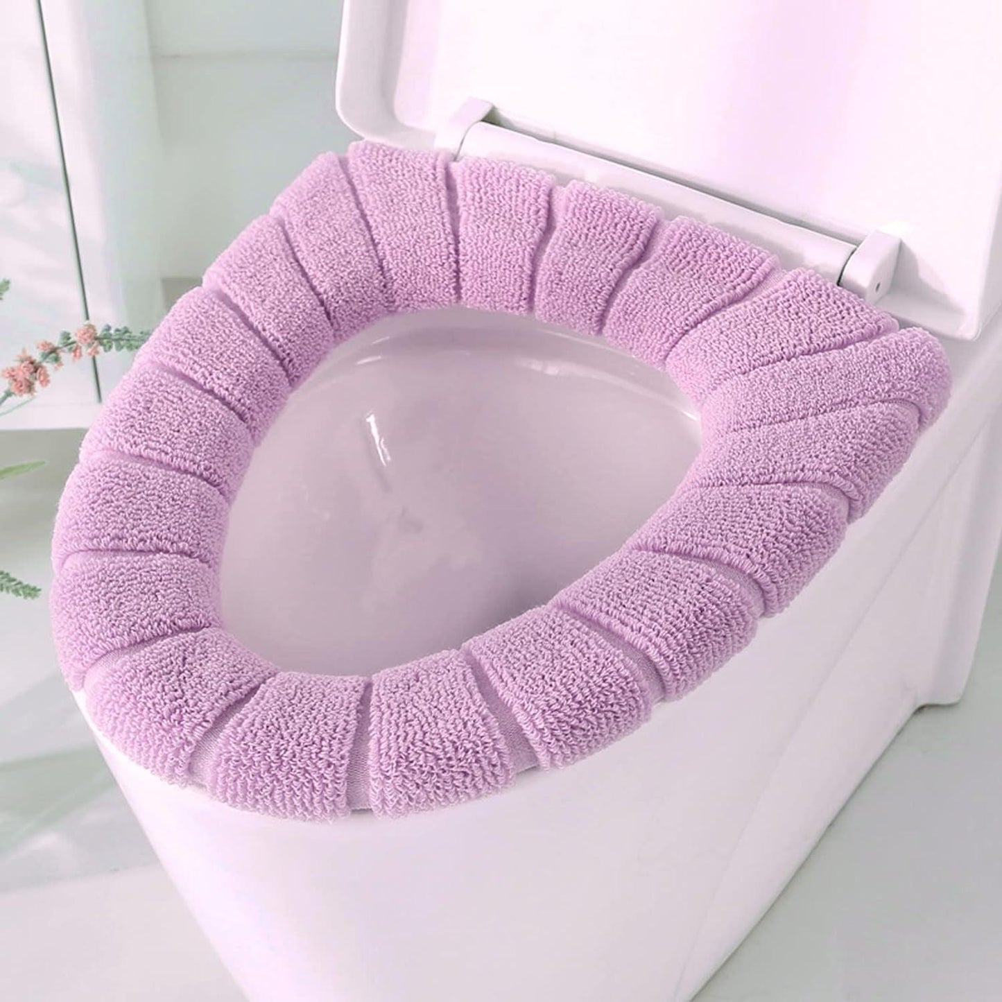 Thicker Bathroom Soft Toilet Seat Cover Pads - Set of 5 - District Goods