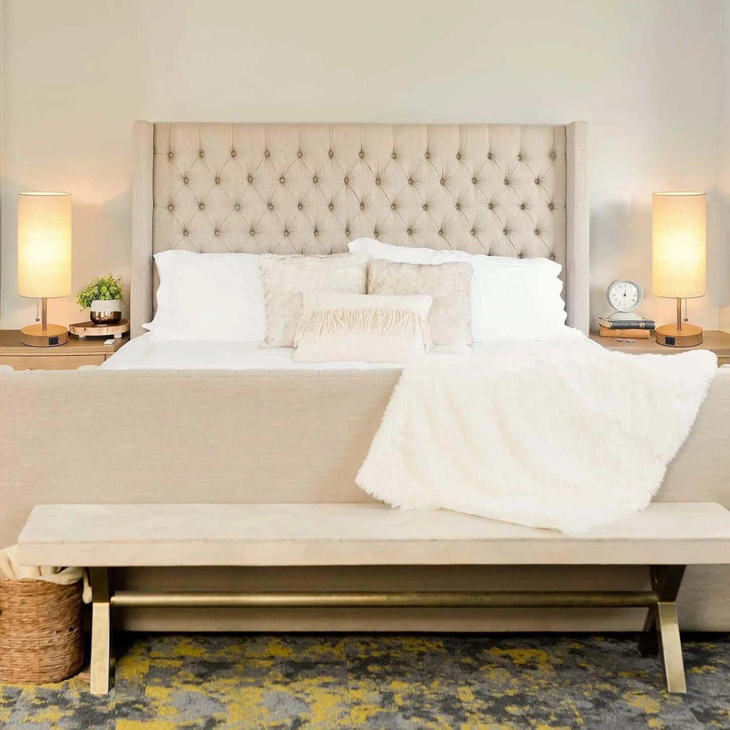 Table Lamps with USB Ports - District Goods