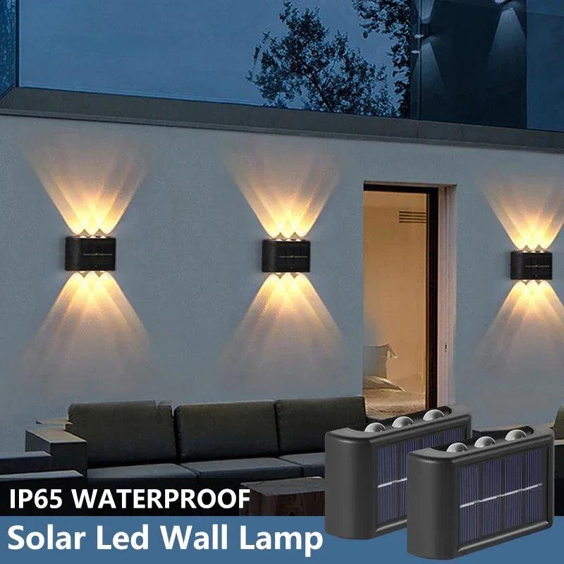 Outdoor Waterproof Solar Wall Lamp - District Goods