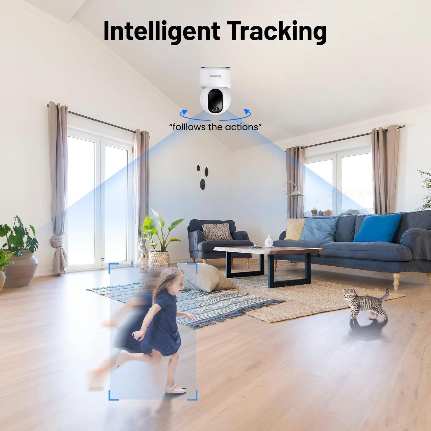 Indoor Security Camera with Wireless Wifi - District Goods