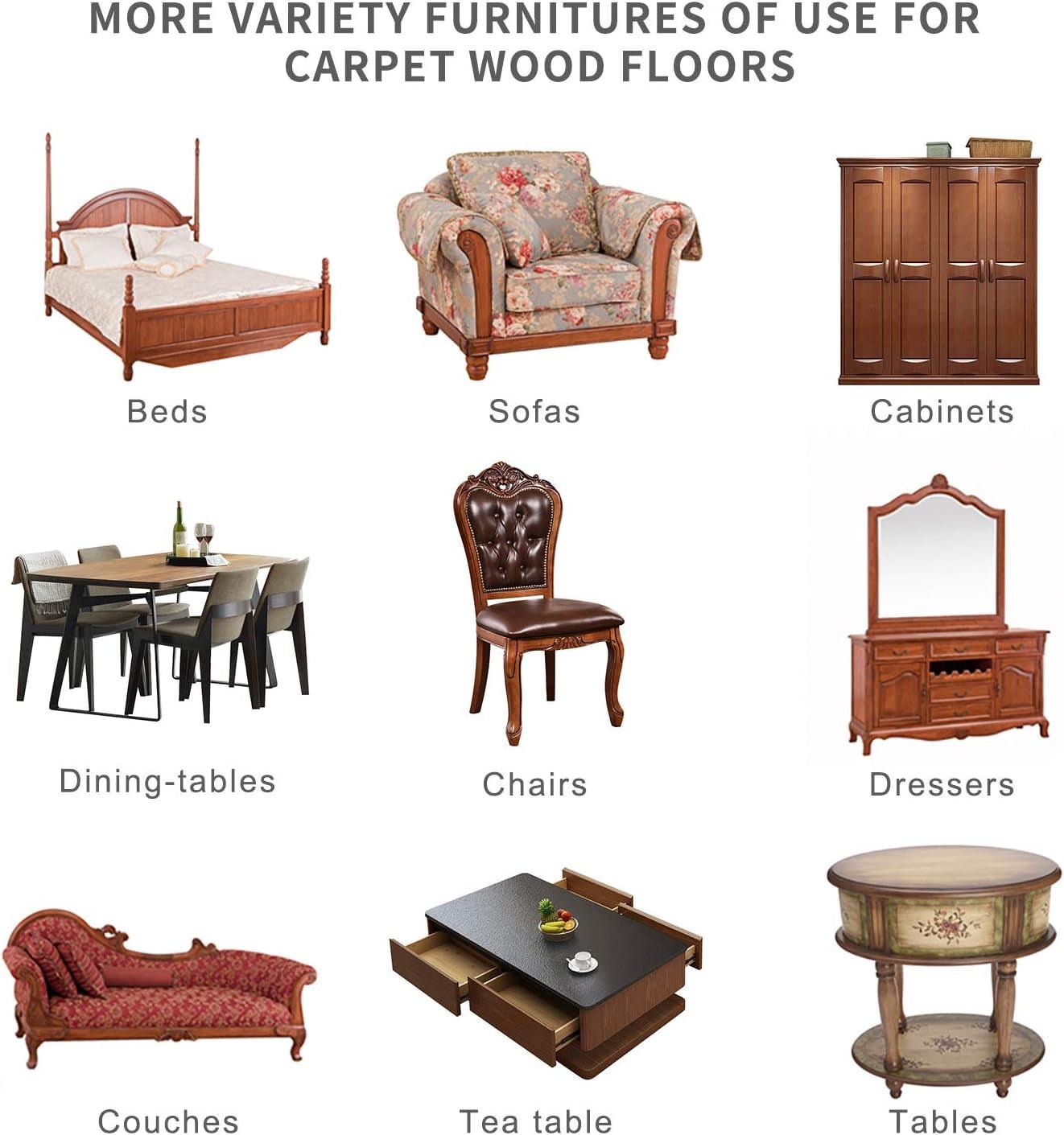 Large Furniture Sliders for Carpet - District Goods