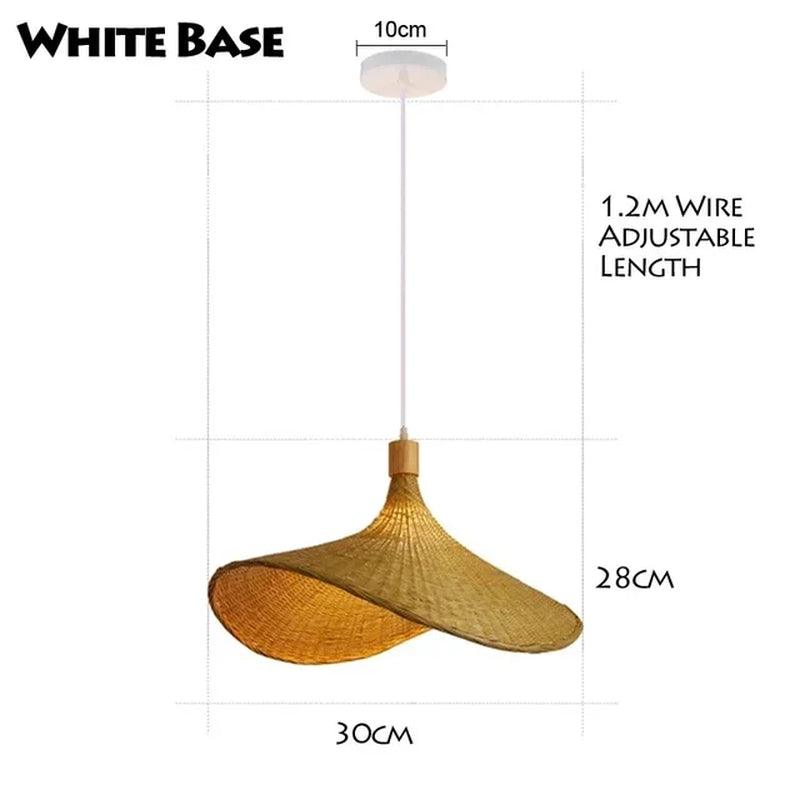 Handmade Bamboo Lustre Chandelier Pendant Light - District Goods