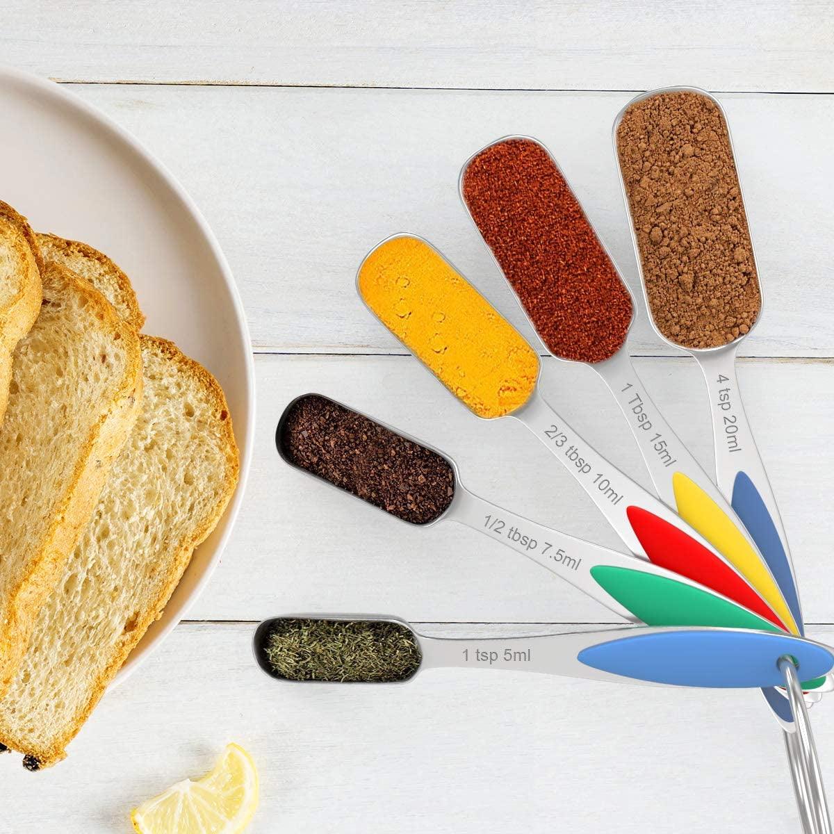 Stainless Steel Measuring Cups and Spoons Set - District Goods