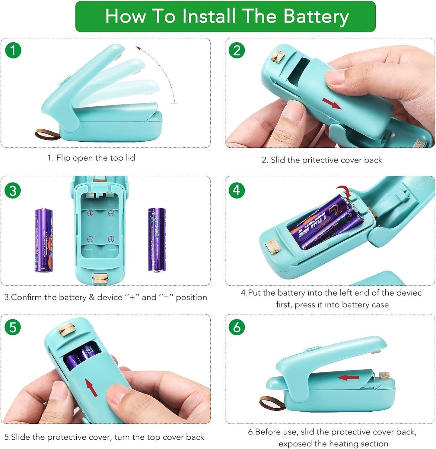 Portable Mini Bag Sealer with Cutter and Heat Resealer - District Goods
