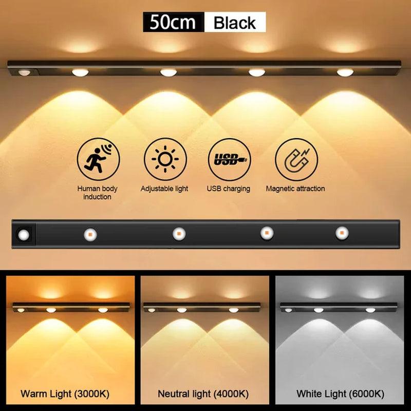 Wireless Ultra Thin Motion Sensor LED Light for Indoor Lighting - District Goods