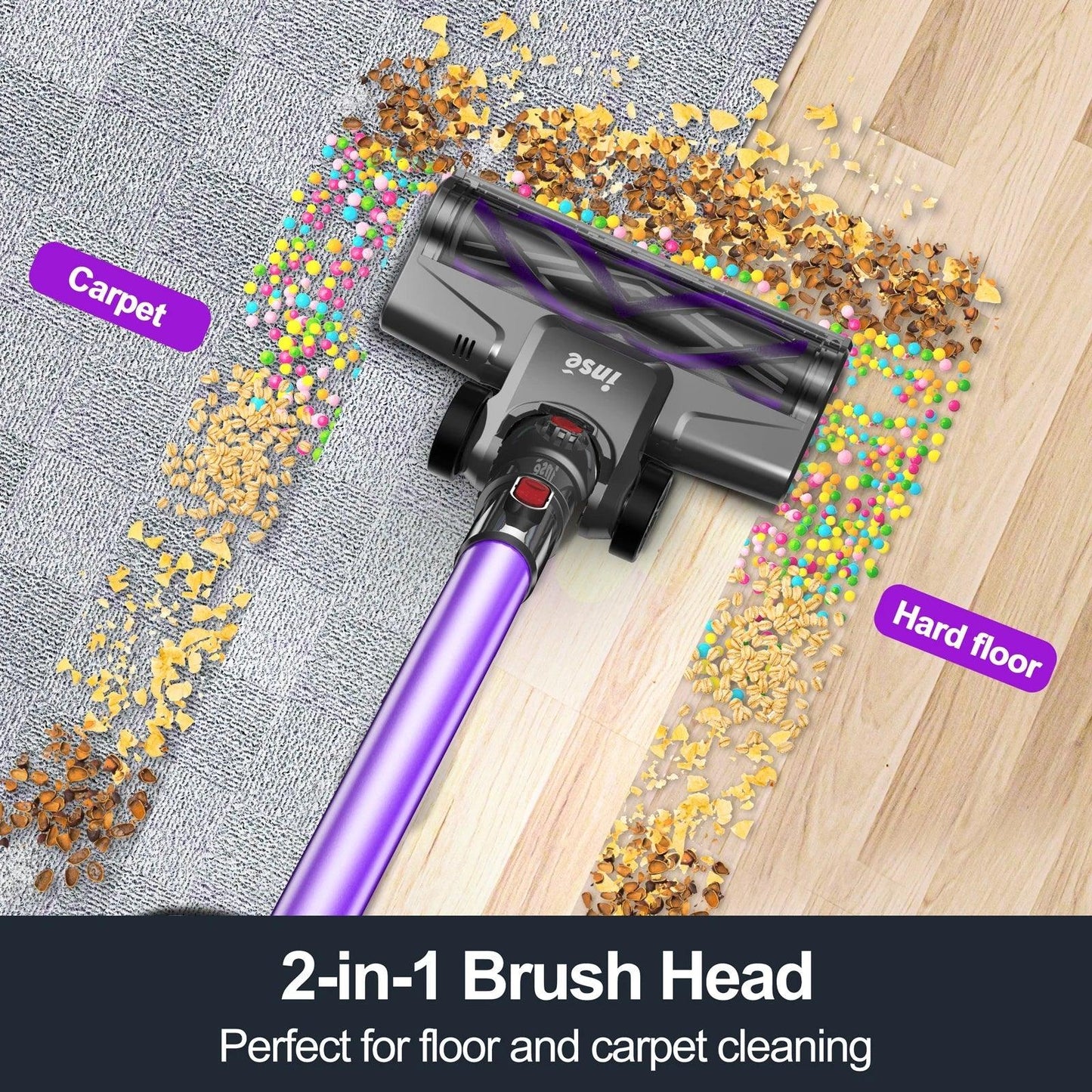 6-in-1 Cordless Stick Handheld Vacuum Cleaner - District Goods