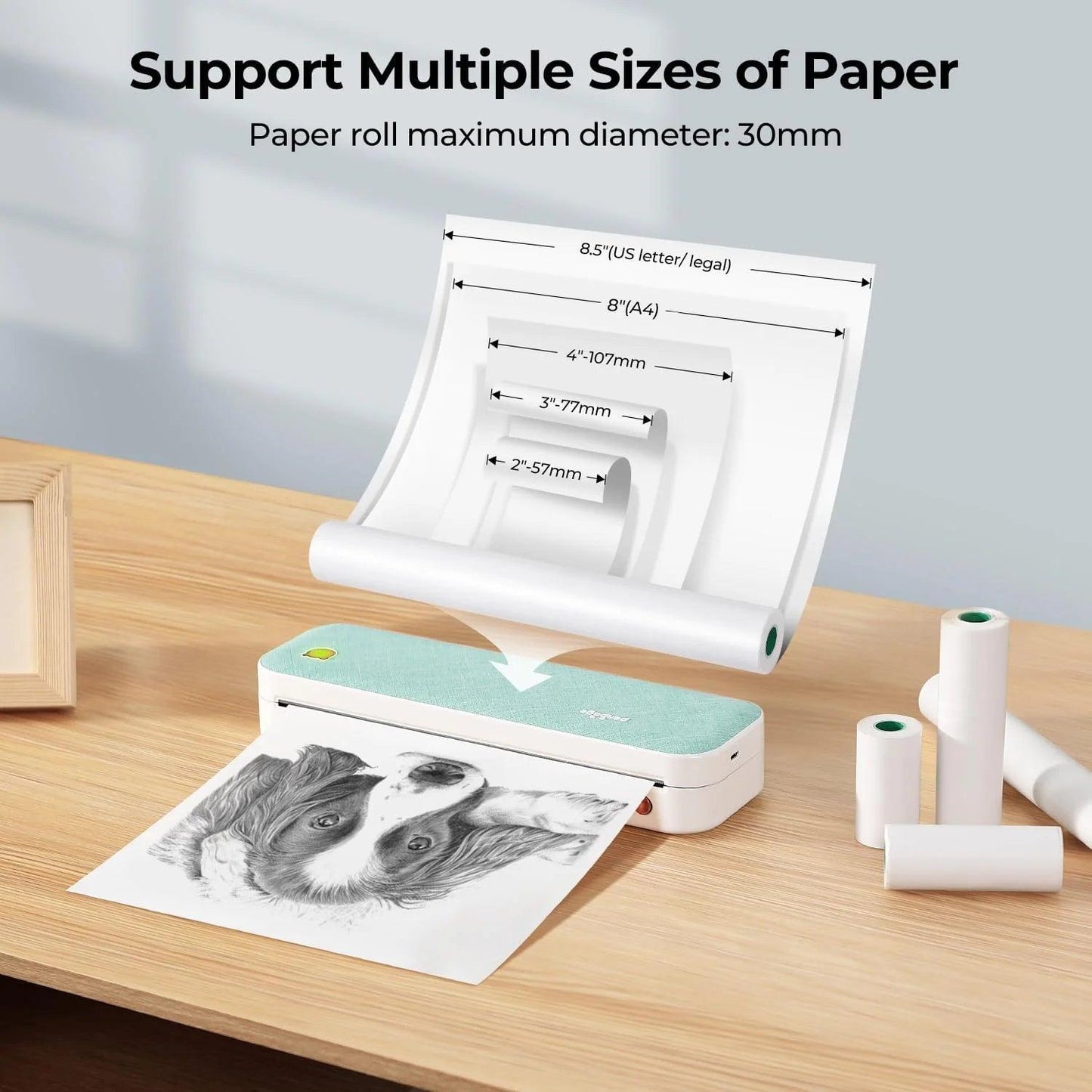 Portable Wireless Thermal Inkless Printer - District Goods