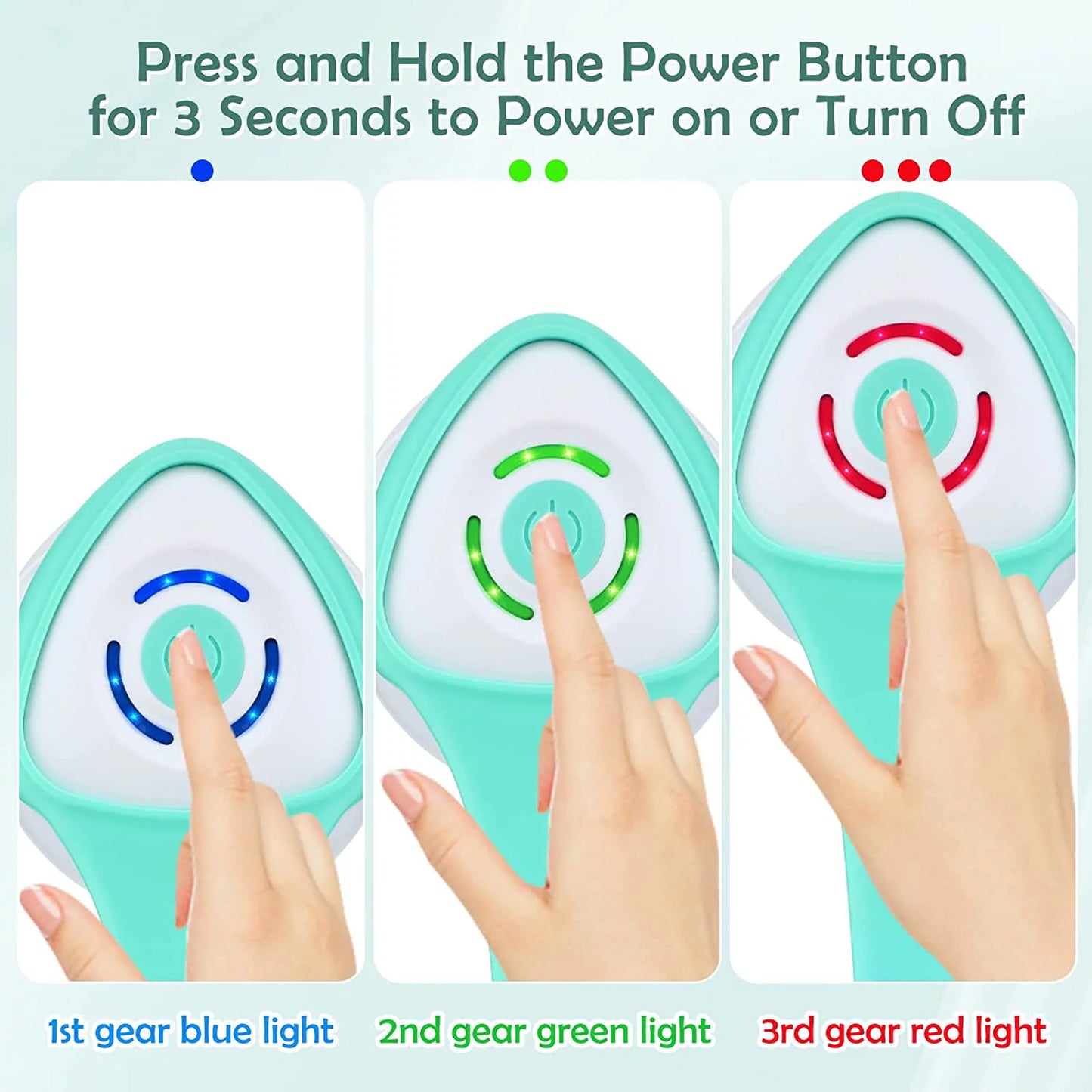 Rechargeable Electric Body Bath Brush with 5 Rotating Brush Heads for Exfoliating and Massage - District Goods