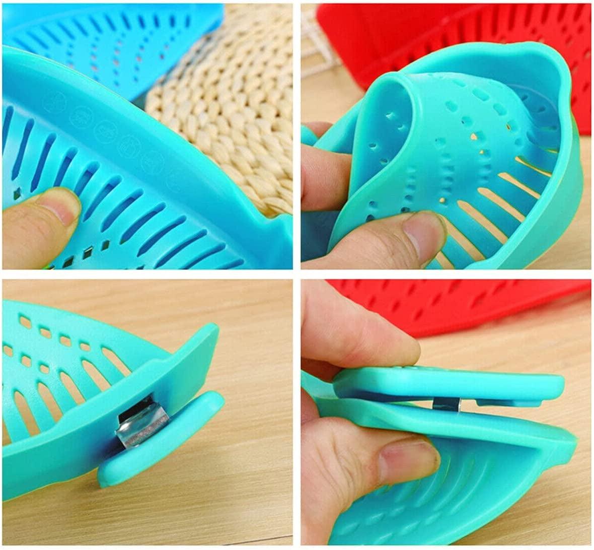 Clip-On Silicone Pot Strainer Set - District Goods