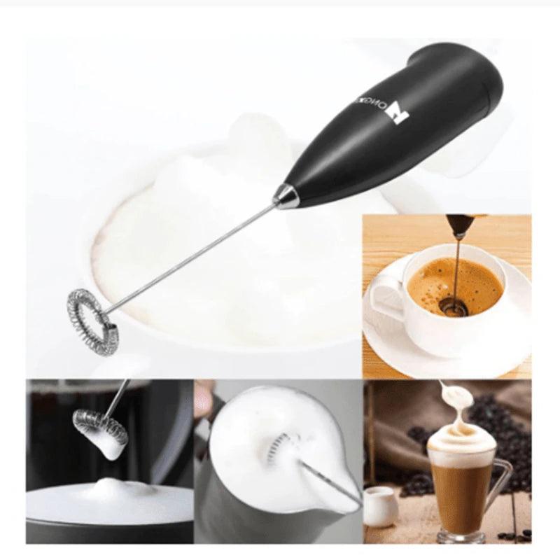 Portable Handheld Milk Frother and Coffee Blender - District Goods