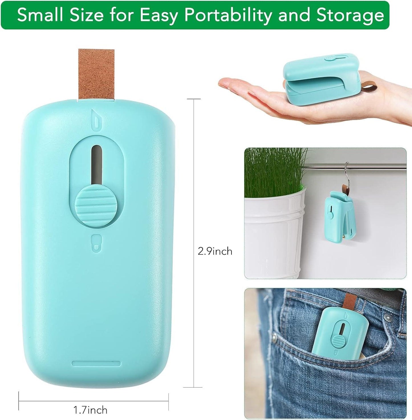 Portable Mini Bag Sealer with Cutter and Heat Resealer - District Goods