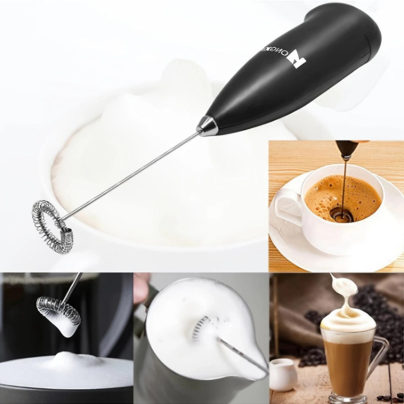 Portable Handheld Milk Frother and Coffee Blender - District Goods