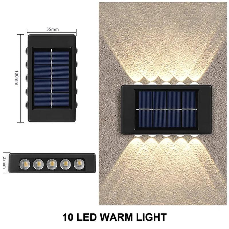 Outdoor Waterproof Solar Wall Lamp - District Goods