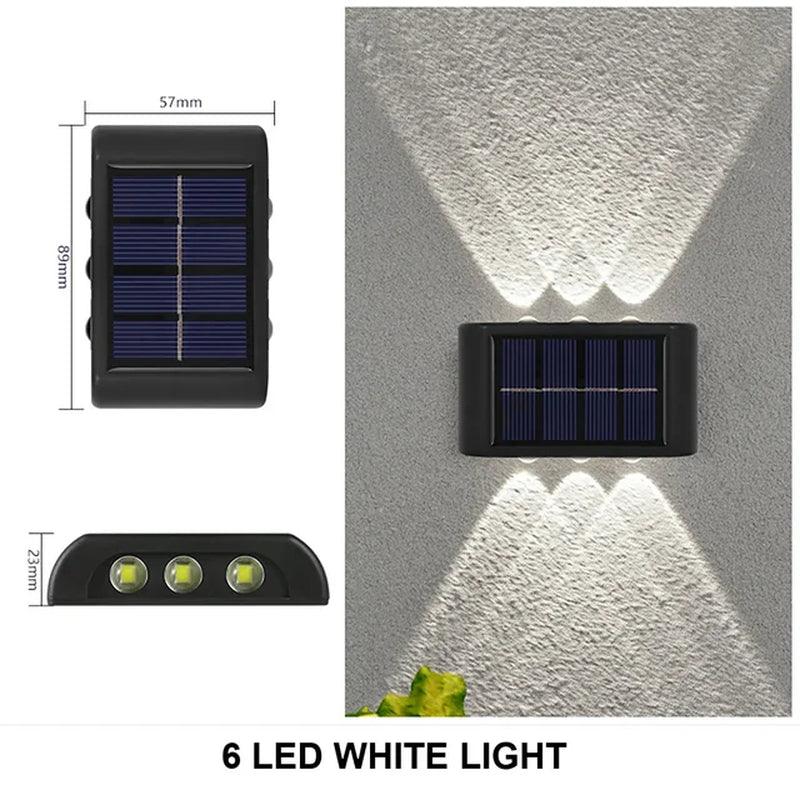 Outdoor Waterproof Solar Wall Lamp - District Goods
