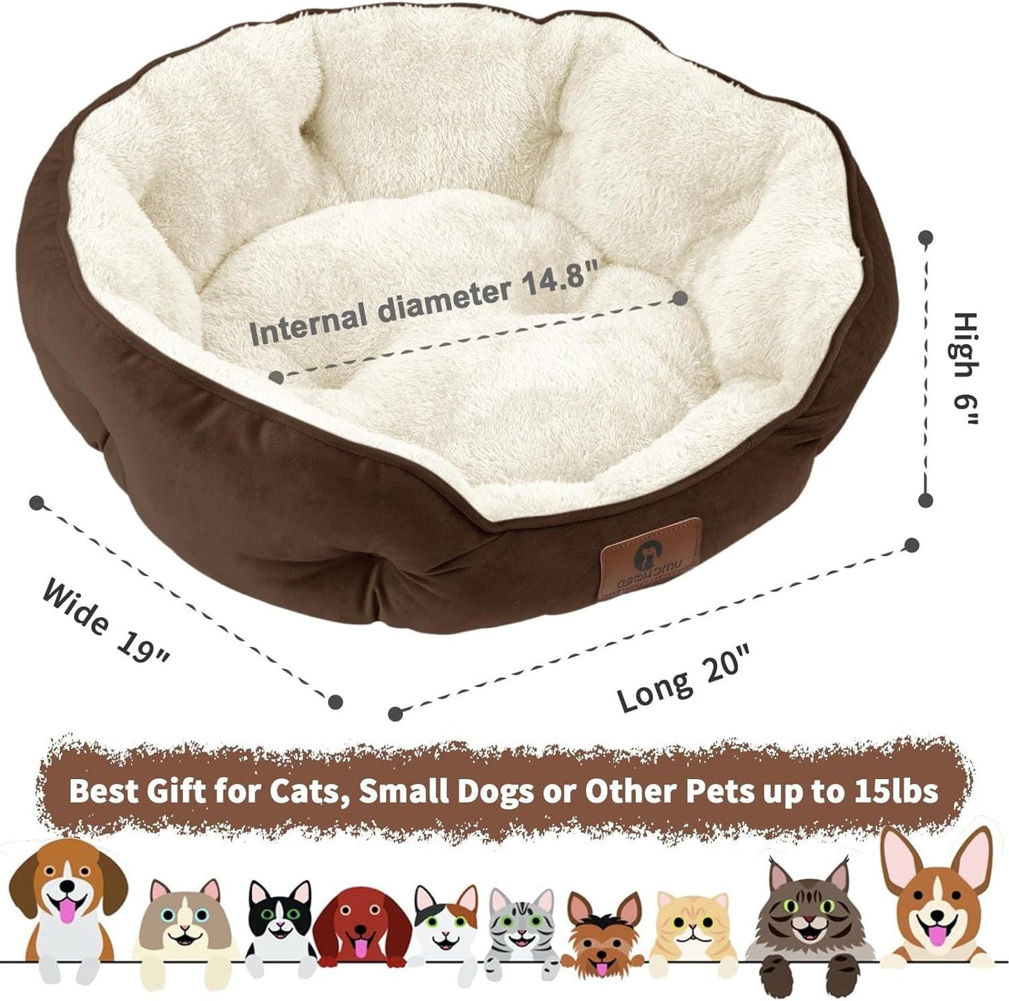 Pet Bed for Small Dogs and Cats - District Goods