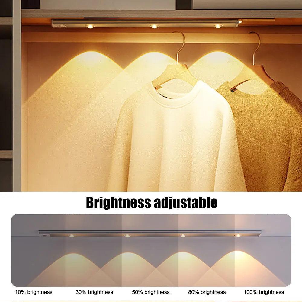 Wireless Ultra Thin Motion Sensor LED Light for Indoor Lighting - District Goods