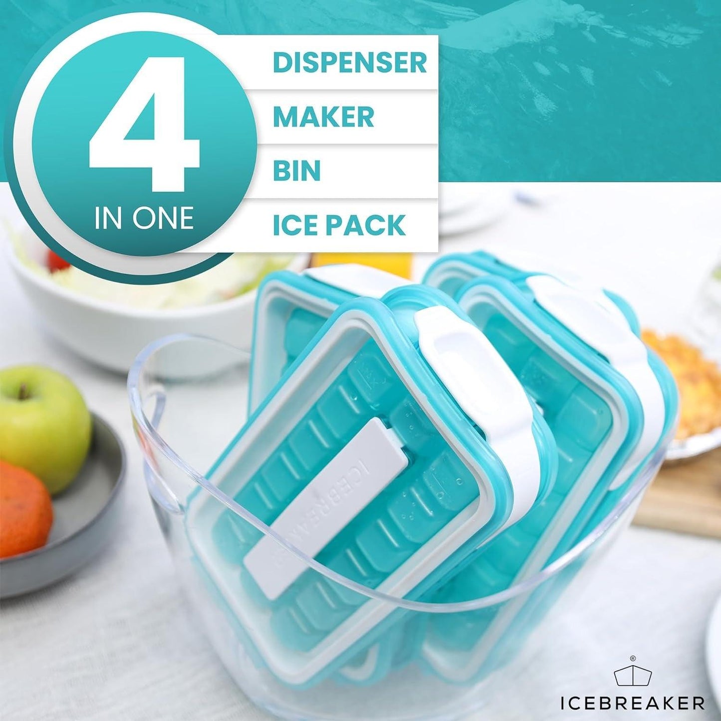 Sanitary Silicone Ice Cube Tray - District Goods