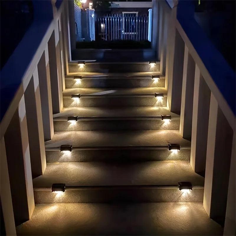 Outdoor LED Solar Step Lamp - District Goods