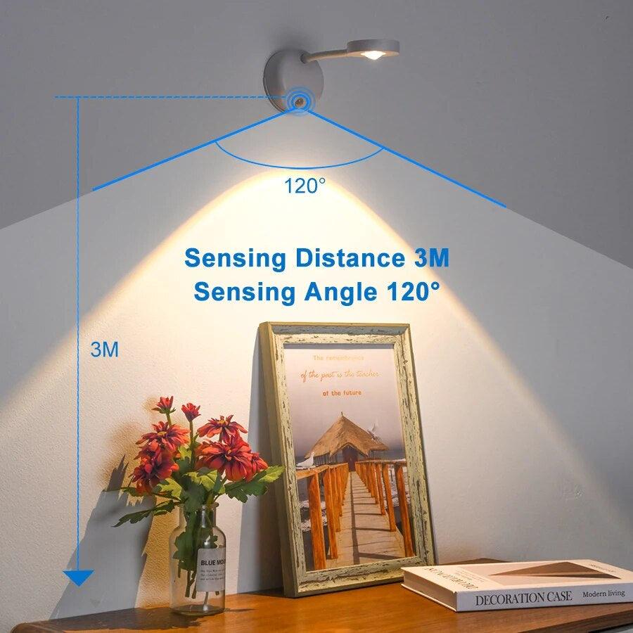 Motion Sensor Night Light LED Wall Lamp - District Goods