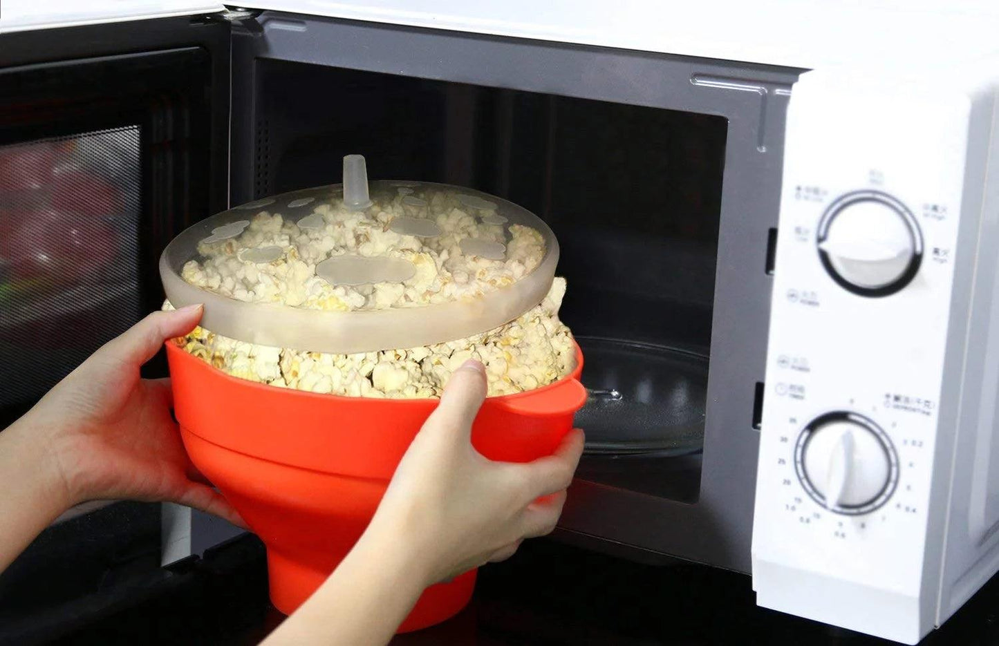 Silicone Microwave Popcorn Popper - District Goods