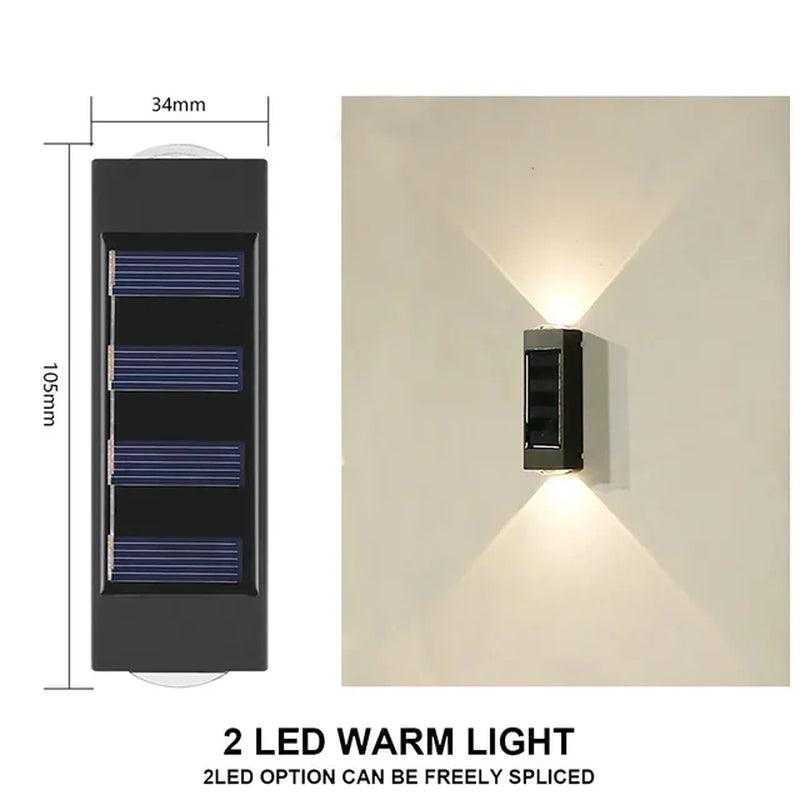 Outdoor Waterproof Solar Wall Lamp - District Goods