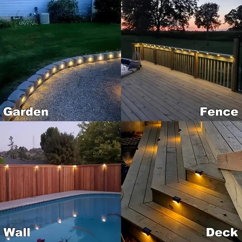 Outdoor LED Solar Step Lamp - District Goods
