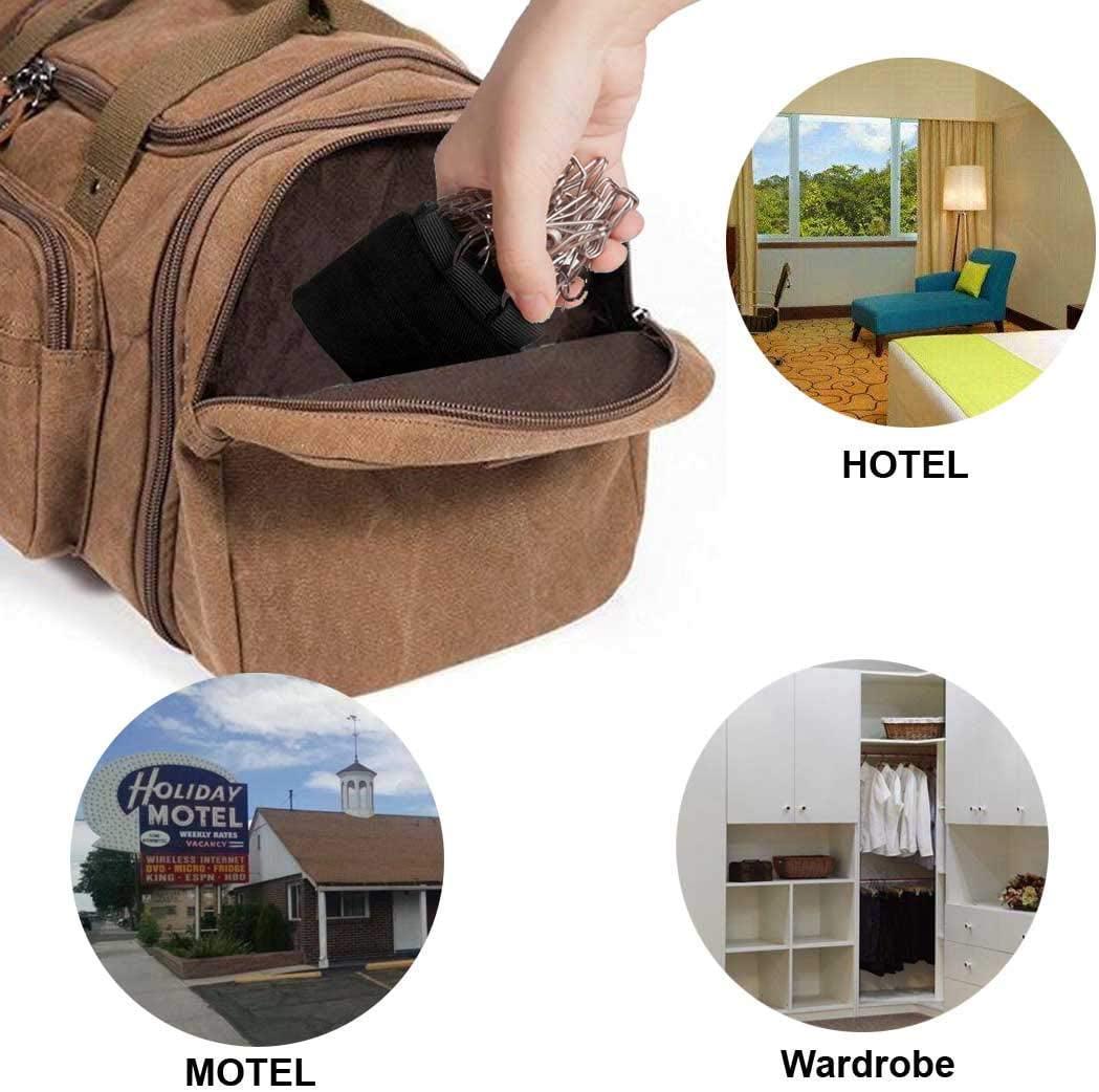 Stainless Steel Hat Organizer Hooks - Set of 2 - District Goods