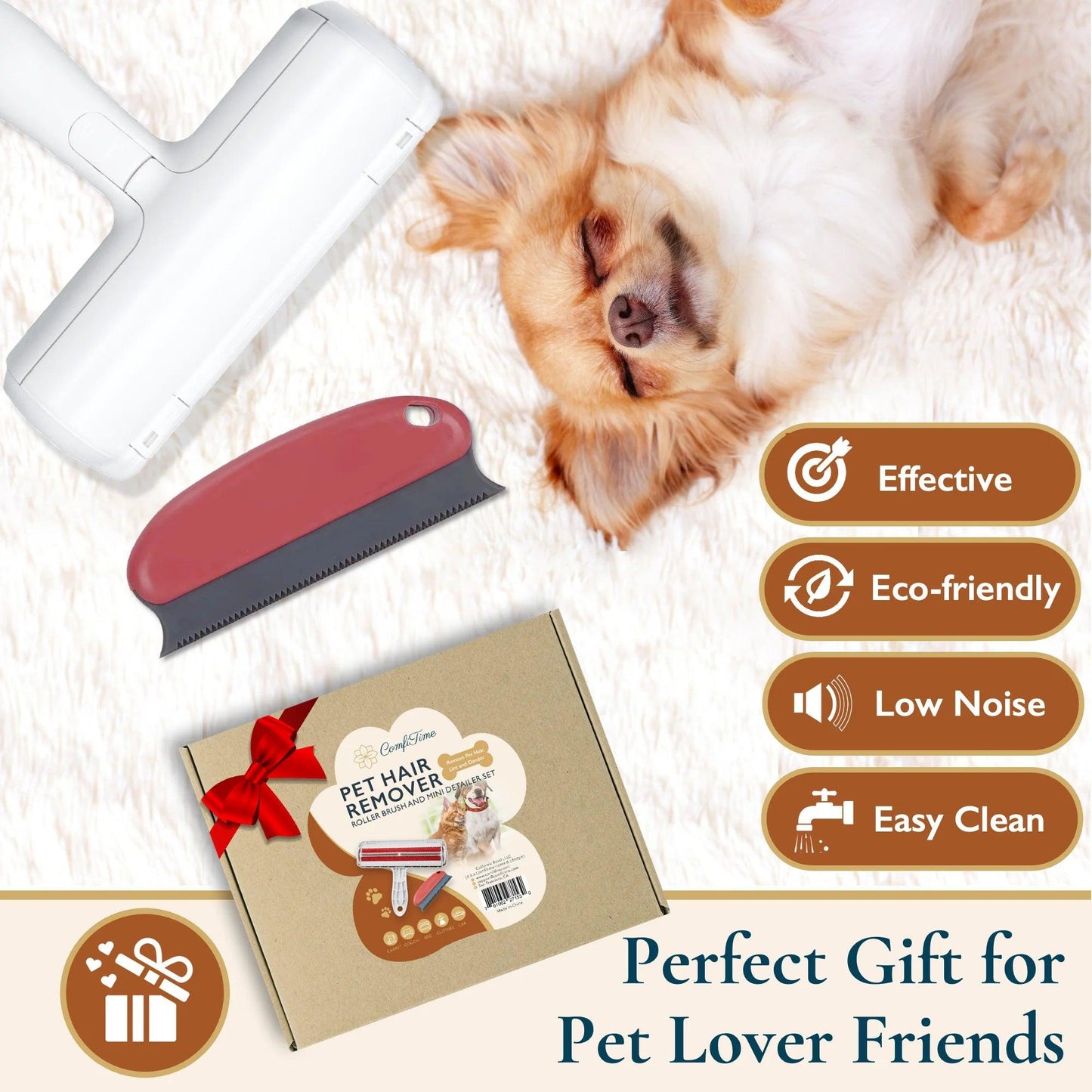 Reusable Pet Hair Roller and Detailer Set - District Goods