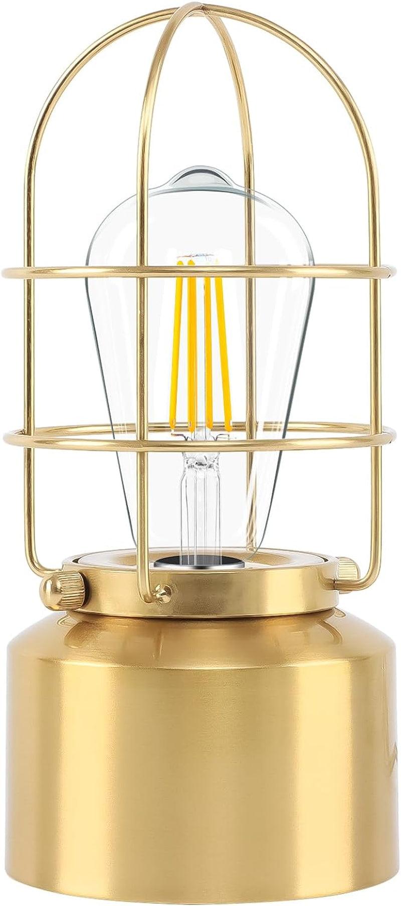 Haian Small Touch Gold Table Lamp - District Goods