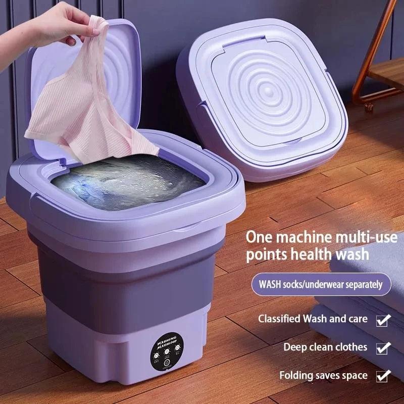 Portable 8L Small Folding Washing Machine - District Goods